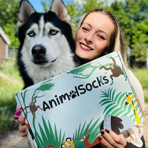 Animalsocks® - Lieve katten 5-pack sokken - Warme Sokken - Huissokken - 5 Paar - Maat 35-42 - Katoen - Unisex - Uniek cadeau - Kleurvol - Anti zweet