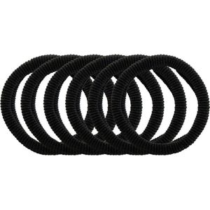 Zenner Roll Up Elastieken Zwart Small 6 stuks