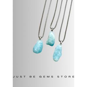 Gemstone ketting Aquamarijn