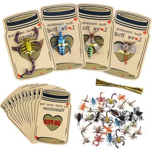 30 Stuks Valentijnskaarten Kinderen - Valentijnsdag Kaarten met speeltjes - Valentijn Kaart voor Jongens Meisjes - Klaslokaal School Prijzen Feestartikelen .