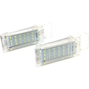 XEOD LED interieur verlichting - Kofferbak - Deur - Voet verlichting - Plug en play - Geschikt voor: Volkswagen - Audi - Seat - Porsche - Skoda - 2 stuks