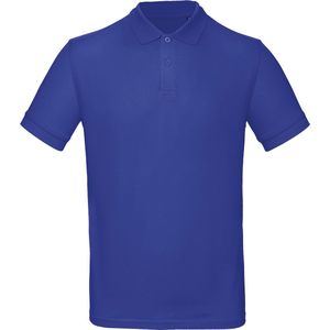 B&C Men's organic polo shirt CGPM430 - Cobalt Blue - M