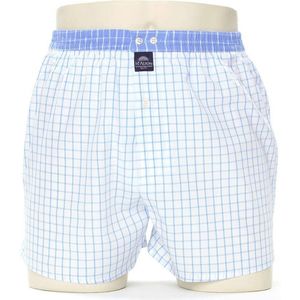 Mc Alson Boxershort met Binnenbroek Ruitje M0223 - Wit - L