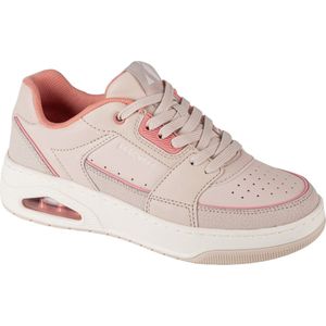 Skechers - Uno Court Courted Style - Wandelsneakers - Natuurlijk Koraal - Leer