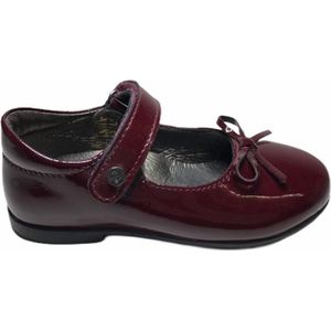 Naturino velcro ballerina 4524 lakleder bordeaux mt 24
