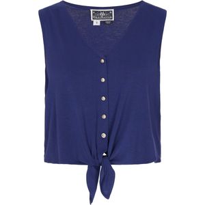 Haltertops - Effen - Viscose - Mouwloos - Normale Pasvorm