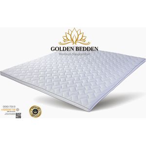 Golden Bedden - Koudschuim HR40 Topdekmatras -180x200x12 cm - Best Quality Ergonomisch - 12 cm dik