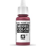 Vallejo 70946 Model Color Dark Red - Acryl Verf flesje