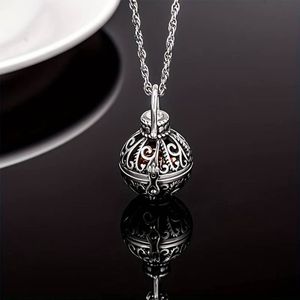 Holle Bloem As Ketting - Ashanger met ketting - Roestvrijstaal