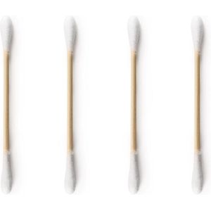 The Eco Gang - Wattenstaafjes - Wit - 100 stuks