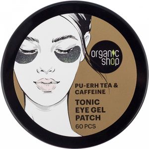 Organic Shop Eye Gel Patch Pu-erh tea & Caffeine 60 pcs