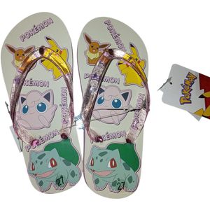 Pokemon teenslippers meisjes MAAT 26-27