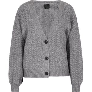 DreiMaster - Klassik - Gebreid Vest - Grijs