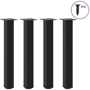 vidaXL Eettafel 240x90x74 cm - Massief Eikenhout Eetkamertafel - Eikenhouten Tafel - Grote Eettafel - Massief Eikenhout - Stalen Tafelpoten