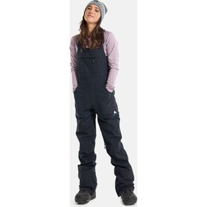 Burton  Dames Snowboard Broek Women's Avalon Stretch 2L Bib Pants - True Black