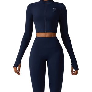 June Spring - Sport Vest - Maat: M/Medium - Kleur: Donkerblauw - SUMMER COLLECTION - Duurzame Kwaliteit - Vochtafvoerend - Flexibel - Comfortabel - Sportvest voor vrouwen