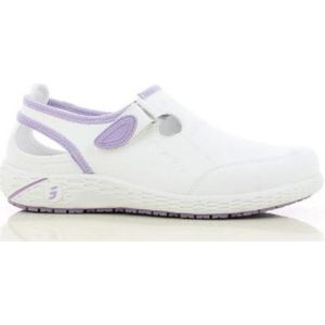 Safety Jogger - Lina - Werkschoenen - Lila - Antistatisch - Slipvast