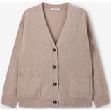 Sissy-Boy - Vest - Beige - V-hals