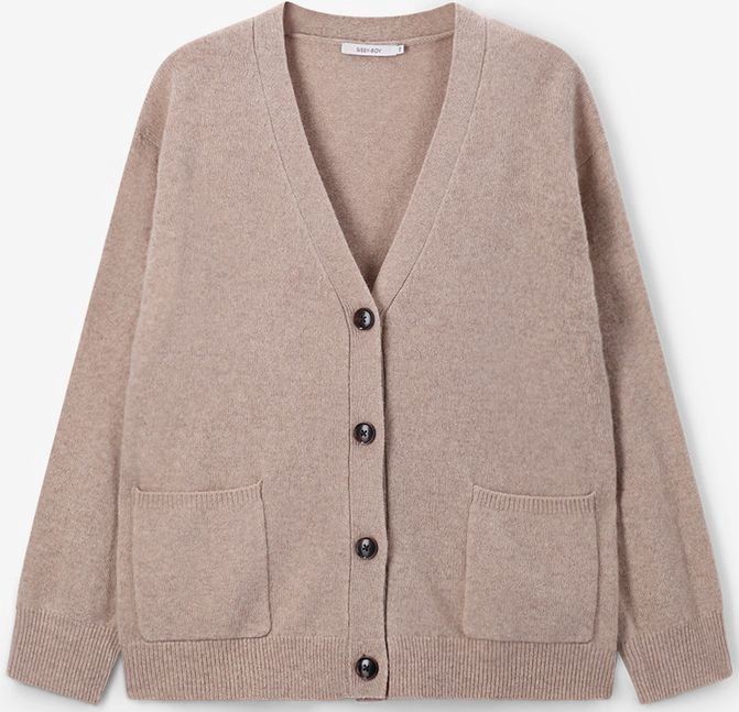 Sissy-Boy - Vest - Beige - V-hals