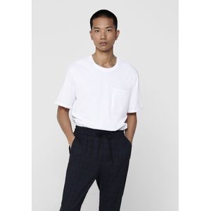 Only & Sons Gavin Life T-shirt Met Korte Mouwen Wit XS Man