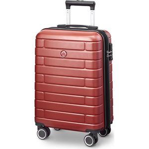 Arogado by Jump - Handbagage 55 cm - 4 Wielen - TSA-Cijferslot - Expandable - Rood