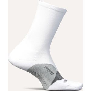 Feetures | Elite | Light Cushion | Mini Crew V2 | Hardloopsokken | Unisex | White | 47-51 -