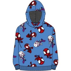Disney junior Spidey amazing friends Blauw Sweater Gerecycled Katoen Maat 110