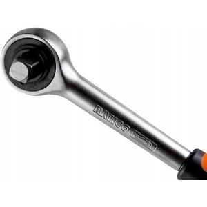 Bahco - Aandrijfvierkant Ratel - 1/2" - Hooggelegeerd Kwaliteitsstaal - Chroomafwerking
