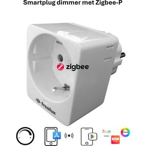 Freelux - Zigbee Led Dimmer - Parel Wit - Stopcontact Stekkerdimmer - 230VAC 100VA
