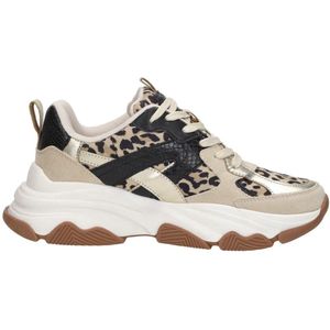 Sub55 - Sneakers Laag - Beige - Sneakers