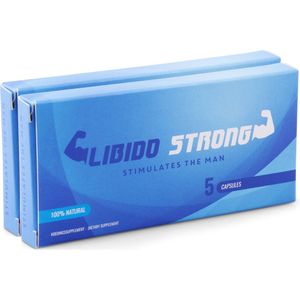 Libido Strong 10 Capsules 100 mg - erectiepillen voor mannen - het 100% natuurlijke vervanger viagra & kamagra - forte erectiepillen