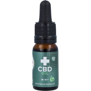 DNH - CBD olie 8% 10ml - Munt smaak - Full Spectrum - Rijkste in terpenen - Meest gevarieerde cannabinoïden - Beste Entourage Effect