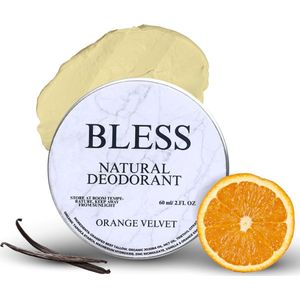 BLESS | Natuurlijke Deodorant | Effectief, Gezond & Fris | Tallow Deodorant | Orange Velvet | 60ML