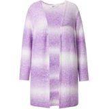 Angel of Style - Dames - Vest straight fit kleurverloop pailletten - Purper - Maat 42+