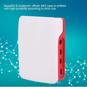 ABS officiële behuizing beschermhoes 95 x 7 x 26 cm (wit rood)
