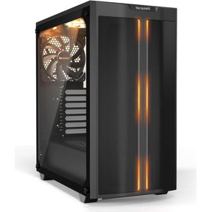 Pure Base 500DX Desktop Behuizing - Zwart - ATX, micro ATX, Mini-ATX met RGB verlichting