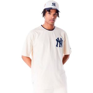 New Era - T-shirt - New York Yankees - Unisex - 100% Katoen - Geborduurd Teamlogo