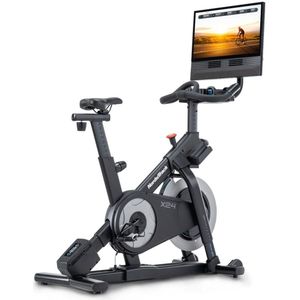 NordicTrack Indoor Cycle X24 - 24 Inch Touchscreen, iFit Compatible, Magnetische Weerstand en Verstelbare Helling - Fiets Trainer voor Thuisfitness