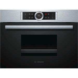 Bosch Serie 8 CDG634AS0 oven Elektrische oven 38 l Zwart, Roestvrijstaal