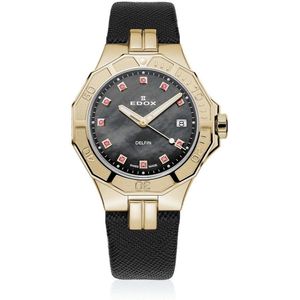 Edox - 53020 37JC NANRUD - Polshorloge - Dames - Quartz - DELFIN THE ORIGINAL