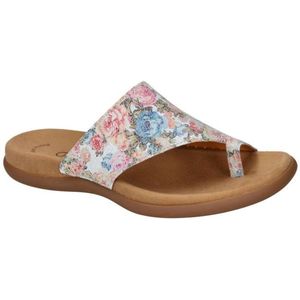 Gabor - 63.700.30 Flower - Slippers - Multicolor - Textiel