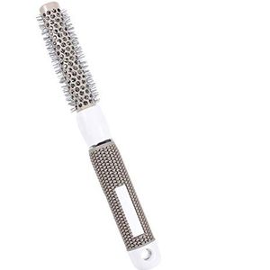 Ronde haarborstel, 5 maten stijl Healthy Salon Barber Brushes hoge temperatuurbestendig keramiek Ionic ijzer ronde kam 19mm