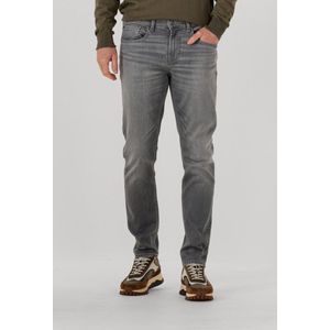 7 For All Mankind - Slimmy Tapered - Jeans - Grijs - Katoen - Hoge Stretch