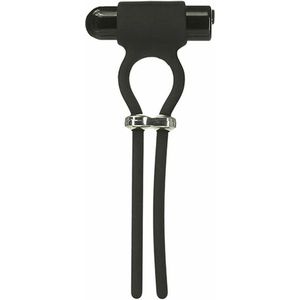 PowerBullet - Bolo Verstelbare Penis Ring met Mini 9 Standen Zwart