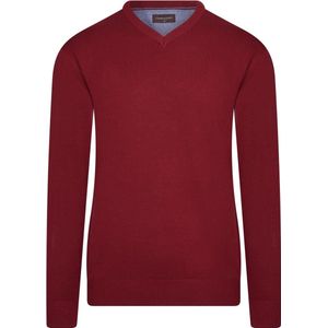 Cappuccino Italia - Heren Sweaters Pullover Red - Rood - Maat XL