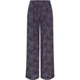 TRIUMPH - Wijde Broek - Grijze Bloemenprint - Modal