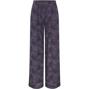 TRIUMPH - Wijde Broek - Grijze Bloemenprint - Modal