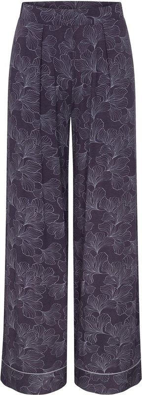 TRIUMPH - Wijde Broek - Grijze Bloemenprint - Modal