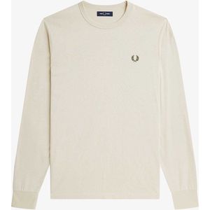 Fred Perry 3D Graphic Long Sleeve T-Shirt - Zand