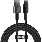 Baseus Data en Laadkabel Fast Charge 6A 100W USB naar USB-C 2M Zwart